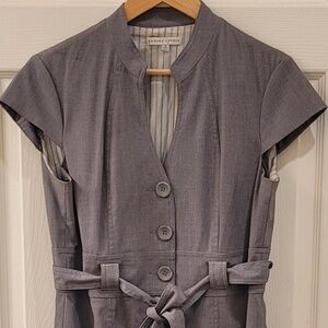 Grey Knee length dress
